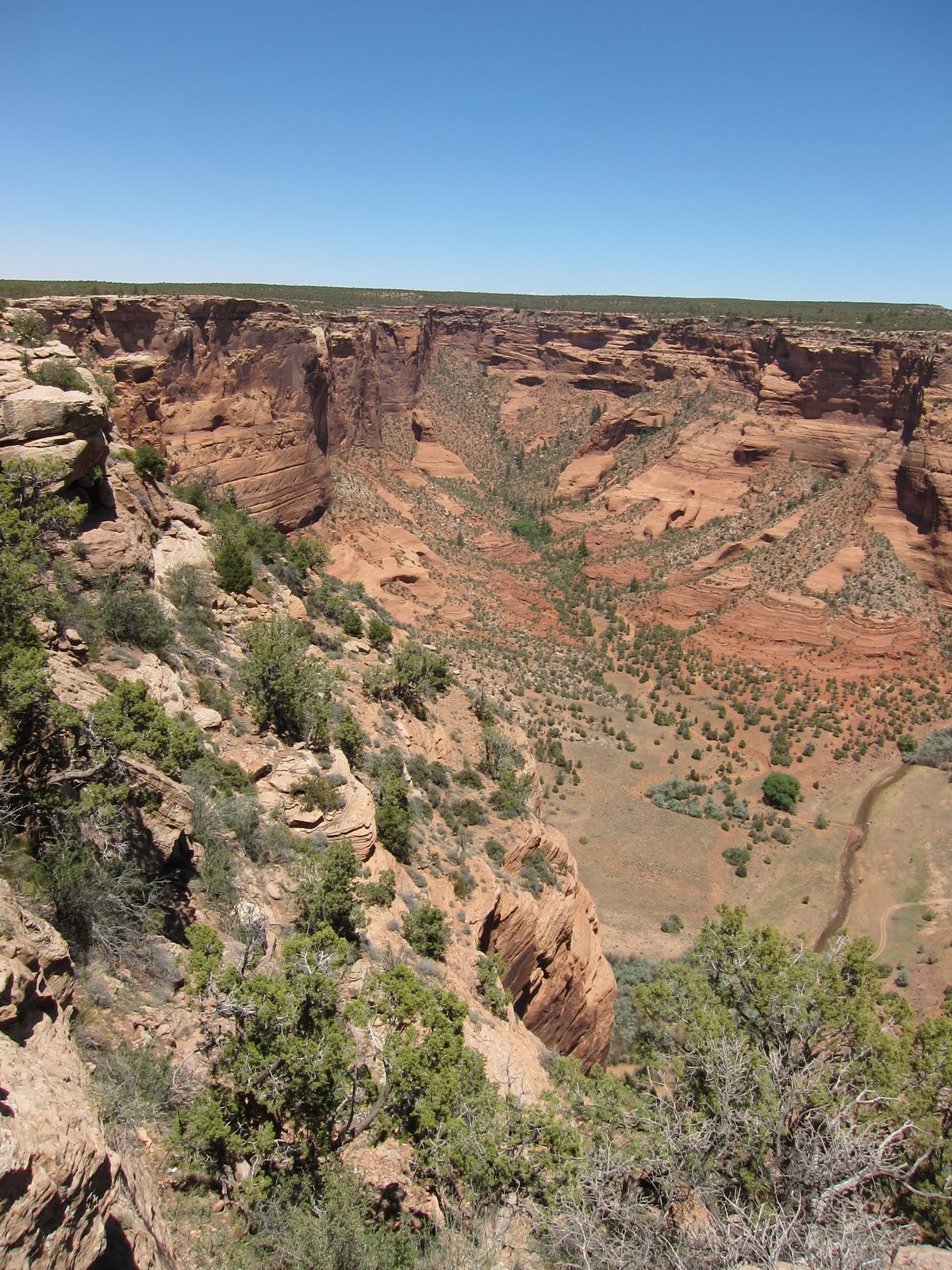 Canyon de Chelly from the south rim
